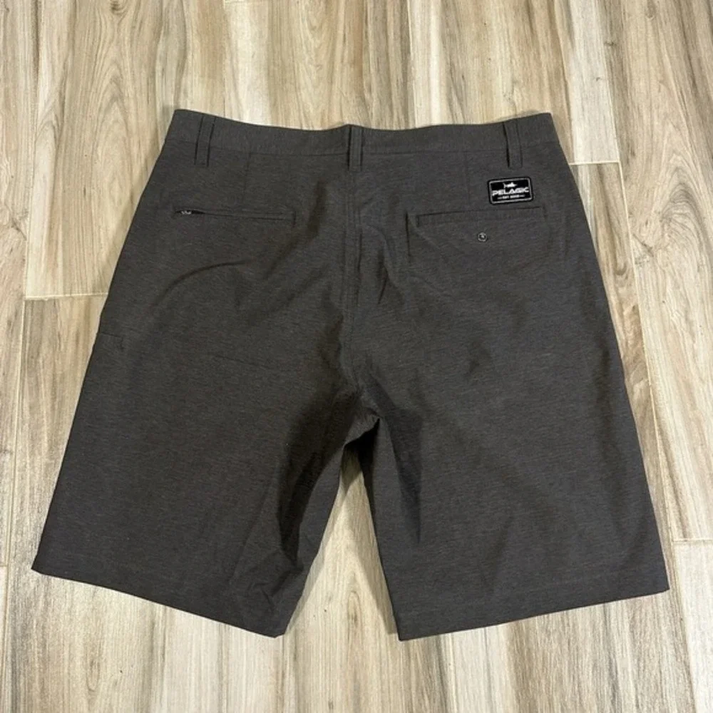 Lot of 3 Pelagic Shorts Men 36 Hybrid ‎ Performance Stretch Fishing 10in inseam